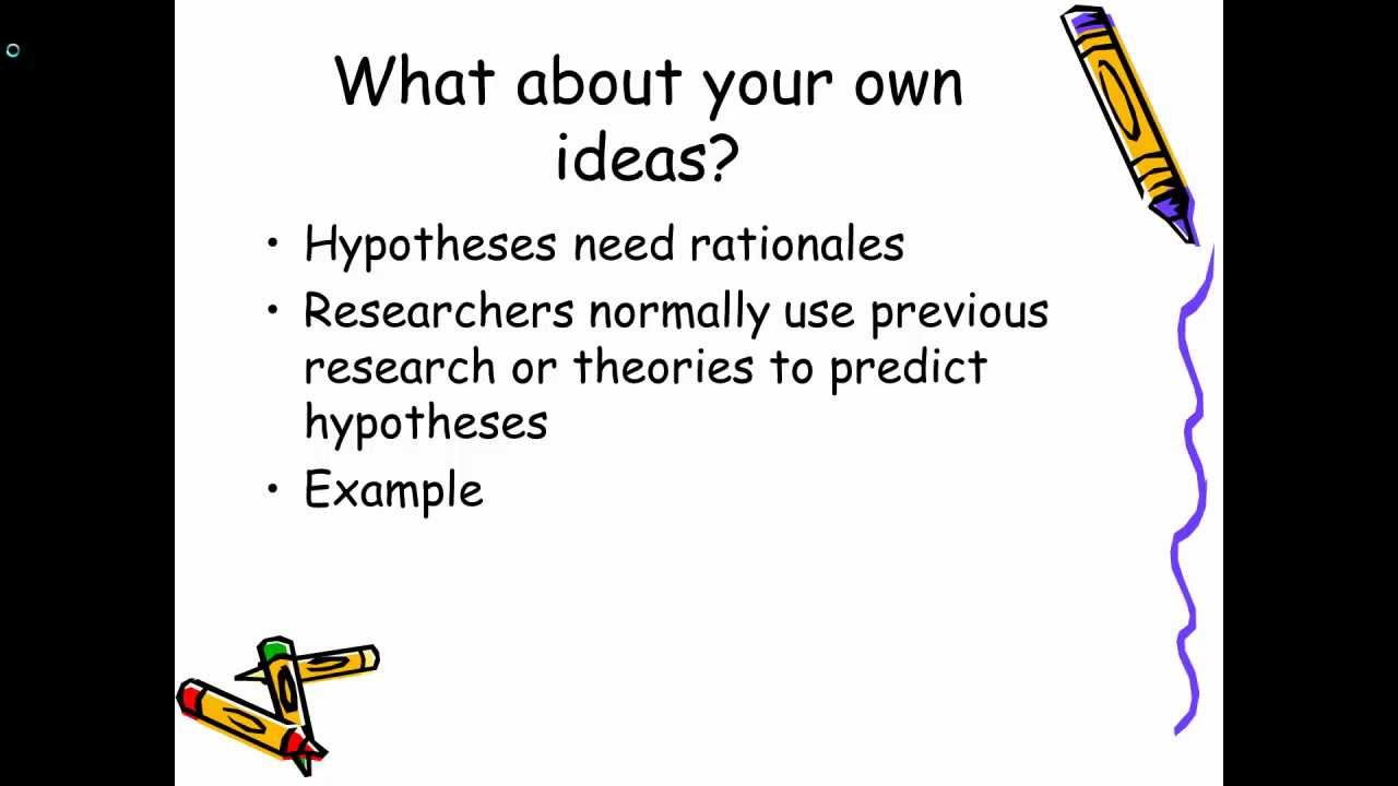 ideas for a research proposal ideas for a research proposal