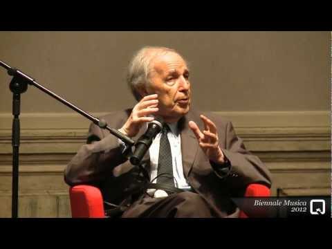 Biennale Musica 2012 – A meeting with Pierre Boulez