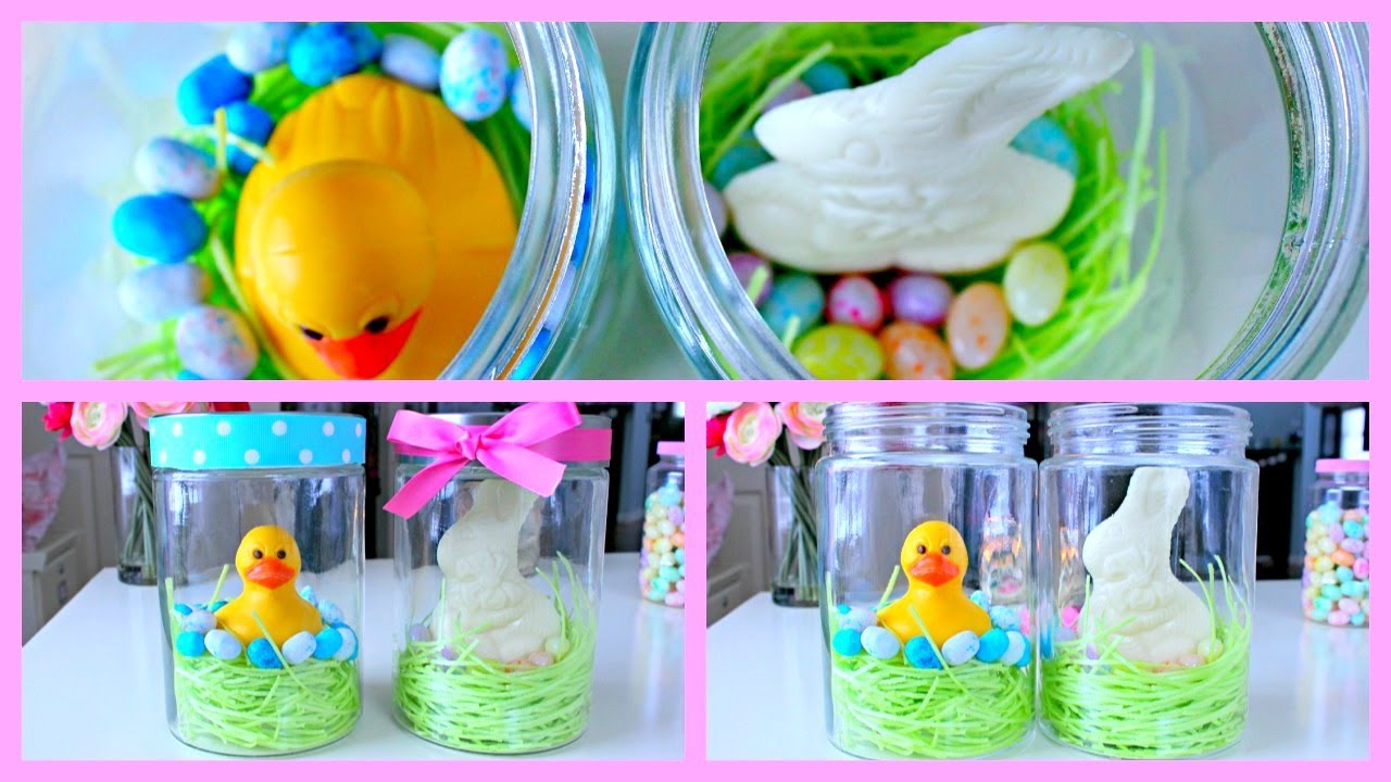 DIY Easter Gift Ideas ~ Easter jars - YouTube