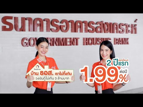 ธอส ปล่อยสินเชื่อ 2563 เงินกู้ โครงการ บ้าน ธอส เราไม่ทิ้งกัน วงเงิน 3 ล้าน ดอกเบี้ยต่ำ
