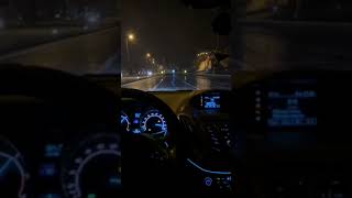 Araba Snap|Ford Courier|Gece|Hız|Yağmurlu Hava