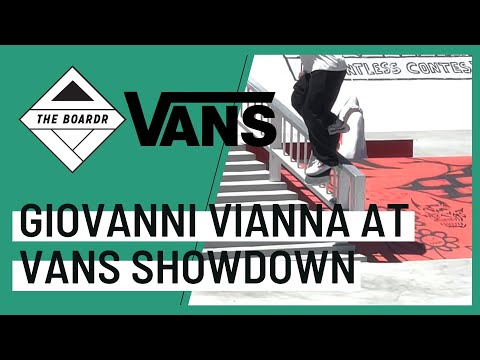Giovanni Vianna at Vans Showdown - Frontside Half Cab to Back Smith