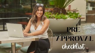 Home Buying Pre-Approval Items Checklist - Real Estate With Lauren Weber