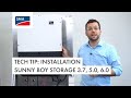 Tech Tip: Installation des Sunny Boy Storage 3.7, 5.0, 6.0