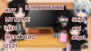 Fandoms React To Each Other Kny, My Name, Hxh, Weak Hero, 2521 Ships, Angst Reuploaded