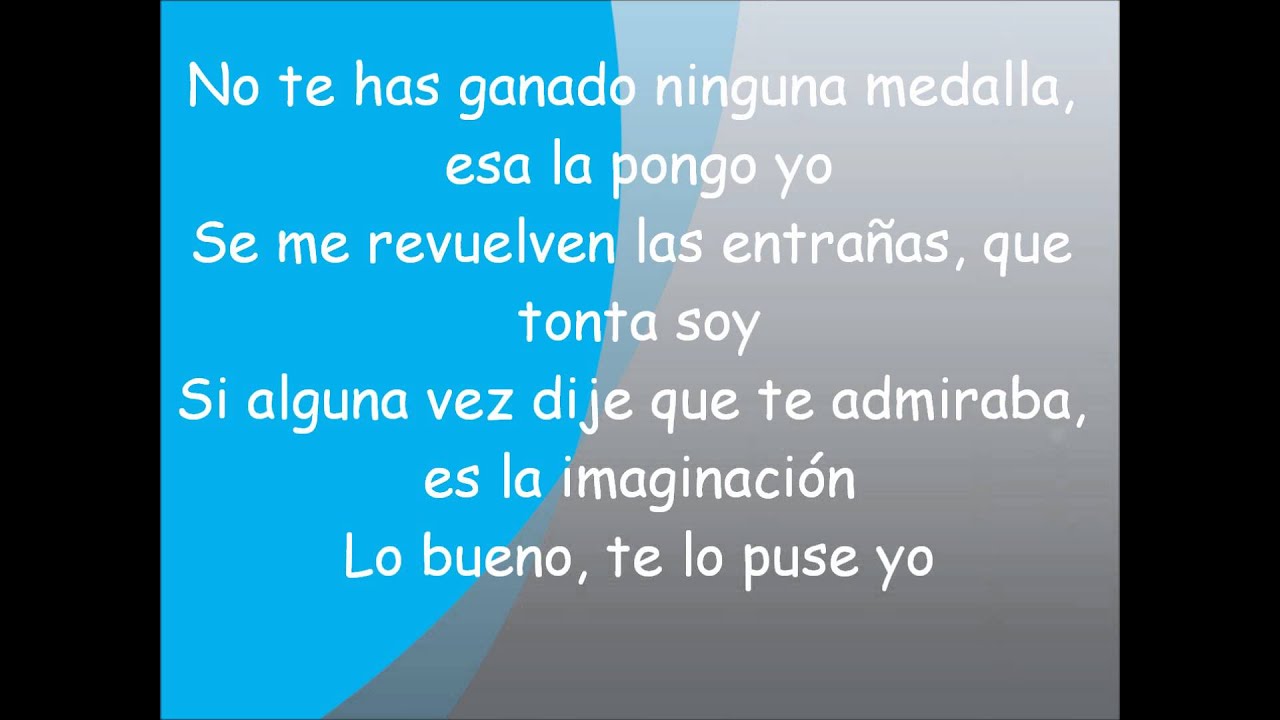 LETRA EL AMANTE letra el amante: