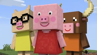 Peppa Pig Characters Minecraft