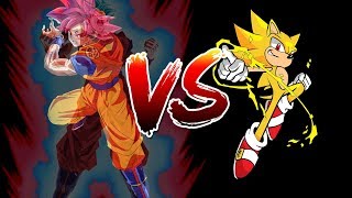 Sonic vs Goku 1/2 Sprite Animation