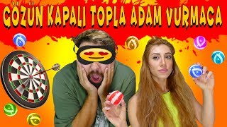 Gözler Kapali Topla Adam Vurma Challenge Para Ödüllü