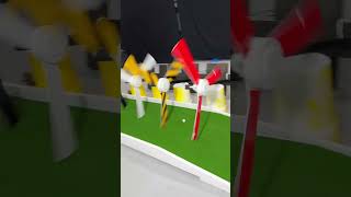 Mini Golf Through 10 Spinning Fans!!