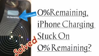 0%Remaining,How To Fix Iphone Stuck On 0 Remaining,Iphone X,