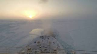 Return From Mosaic Expedition Kapitan Dranitsyn Breaking Southwards Through The Ice