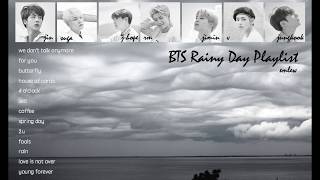 rainy day playlist | bts