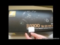 Видео Unboxing of the Nikon D3200!