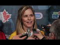Draw 10 Media Scrum - 2013 Scotties Tournament of Hearts