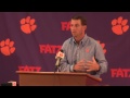 Dabo previews FSU part one