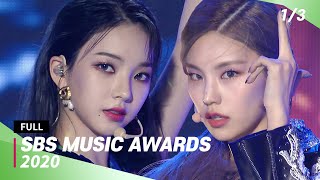 [FULL] SBS Music Awards 2020 (1/3) | 20201225 | BTS, TWICE, ITZY, AESPA, MONSTA 