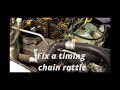 Nissan 1.6L Timing Chain Rattle part 1