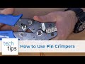 How to use our pin crimpers with our servo plugs and pins