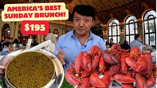Le Meilleur Brunch Du Dimanche Damérique 195 À Volonté, Caviar Crabe Royal Homard, Buffe...