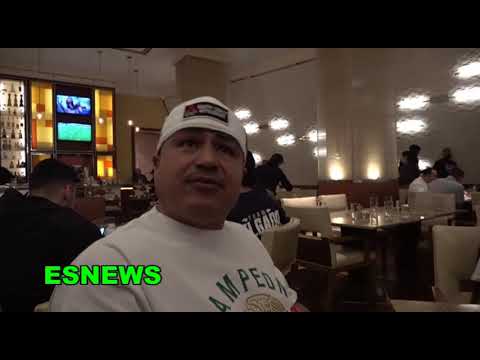 Fan Gives Robert Garcia A Gift For Mikey EsNews Boxing