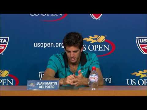 2009 全米オープン Press Conferences: J． del Potro （Fourth Round）