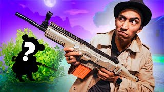 NERF Fortnite Hide and Seek Challenge!