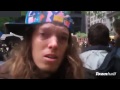 Wall Street Protester Has World's Greatest Meltdown