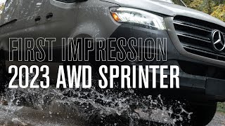 2023 Mercedes-Benz Sprinter Awd Our First Impressions