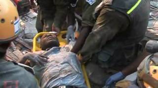 Idf Search And Rescue Team Saves Man Trapped In Collapsed Building In Haiti
