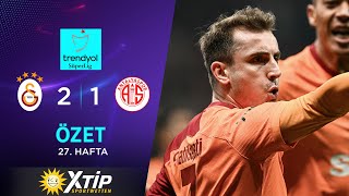 Merkur-Sports | Galatasaray (2-1) B. Antalyaspor - Highlights/Özet | Trendyol Sü