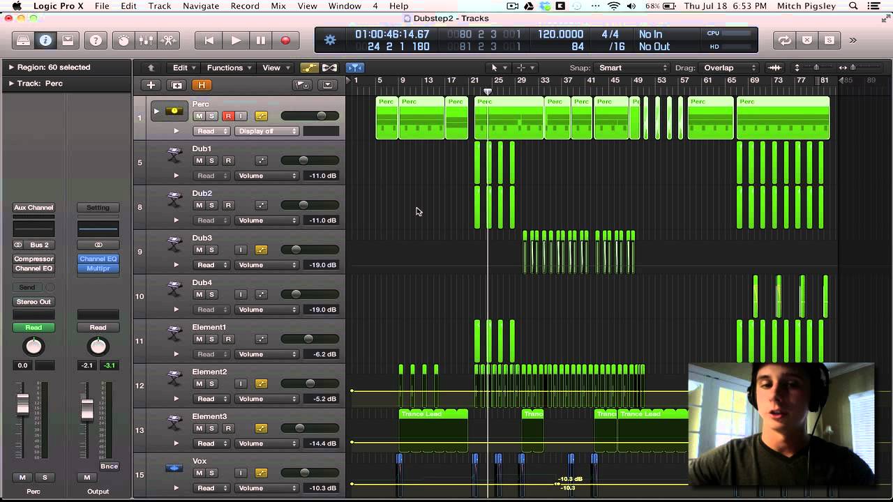 how to duplicate tracks in logic
