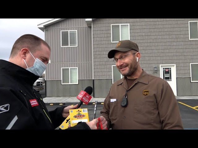 A Feel Good Friday surprise for a hard working UPS driver from customers who love him