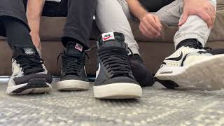 Swapping Nike Sneakers,