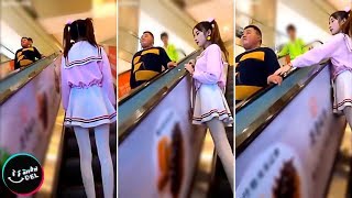 Nunca intentes este Juego en las Escaleras eléctricas
