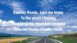 John Denver ♥ Take Me Home, Country Roads  (The Ultimate Collection)  with Lyric