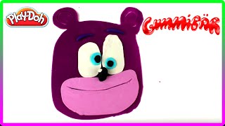 Play Doh Gummy Bear Purple Gummibär Playdoh Creation