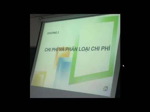 📘 Kế toán quản trị - Chi phí và phân loại chi phí _ Buổi 1 _ Chương 2 - UEH | Út Hiếu