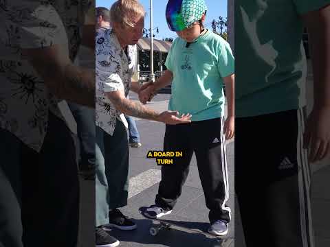 NEVER skateboarded before EVER!?  #skateboarding #brailleskateboarding #skateboard