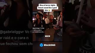 Nina And Sam At Horror Nights