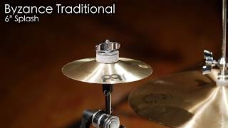 Meinl Cymbals B6S Byzance 6" Traditional Splash Cymbal