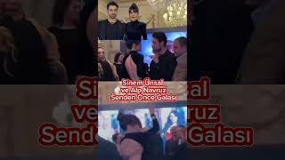 Sinem Ünsal Ve Alp Navruz Senden Önce Galası