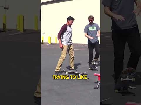 Learn a board slide trick with Gabe the GOAT 🐐
