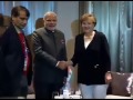 PM Narendra Modi meets German Chancellor Angela Merkel