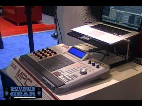 Akai MPC Ren booth part 2 - NAMM 2012