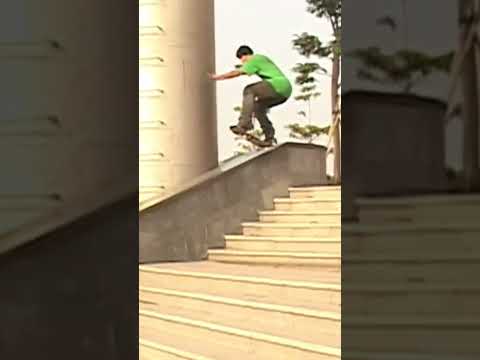 Anthony Shetler 5-0 fakie long hubba in China