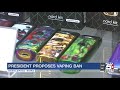 Locals react to President Trump proposing vaping ban