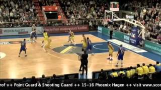 Jonas Grof BEKO BBL Highlights 2015-16