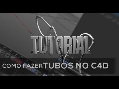 Como fazer tubos/canos - Tutorial Cinema 4D