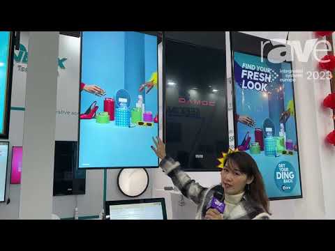 ISE 2023: Shenzhen Fionexx Technologies Ltd. Introduces Slim-Bezel Double-Sided Indoor Display